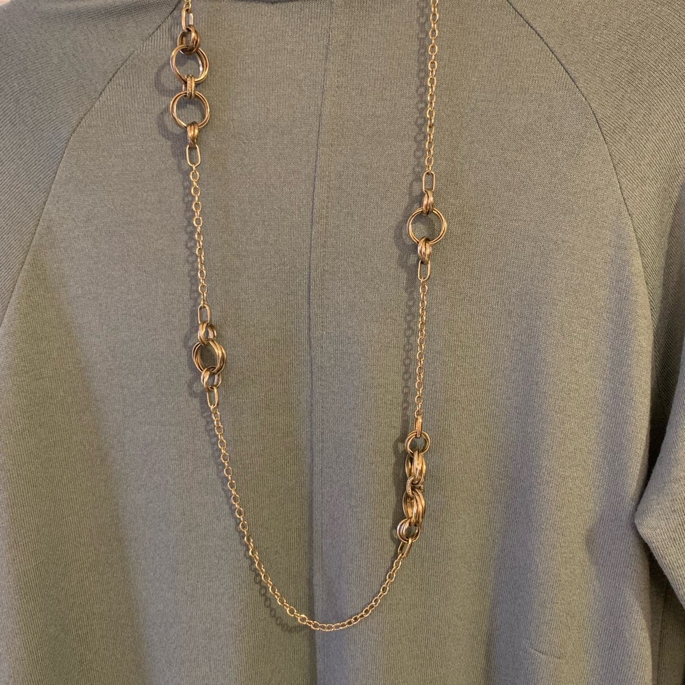 Banana Republic Elegant Gold Chain Necklace